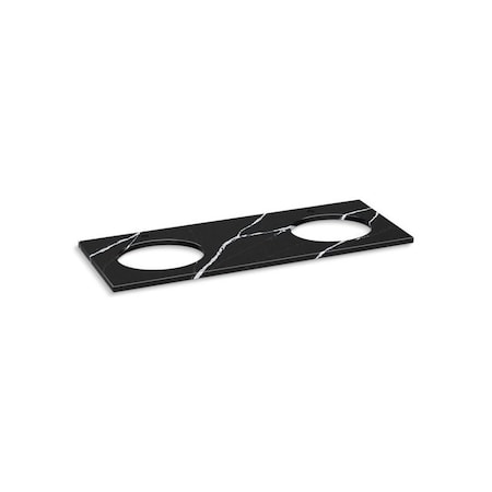 Kohler Quartz 61 Top W/ 2 Oval Um Cutout Ws 28256-EMQ